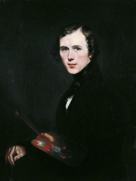 Self-Portrait 1832 by Thomas Sidney Cooper (1803-1902) Canterbury City Council Museums and Galleries